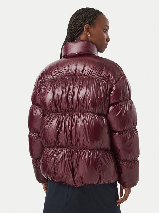 Tommy Jeans Tommy Jeans Пухено яке Shiny DW0DW23423 Виолетов Regular Fit