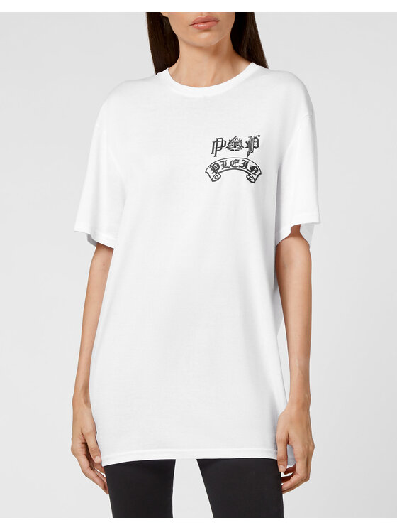 PHILIPP PLEIN PHILIPP PLEIN T-shirt 8179 Bianco Regular Fit