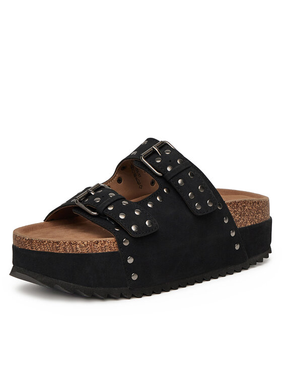 DeeZee DeeZee Klapki LB-P1685 Czarny