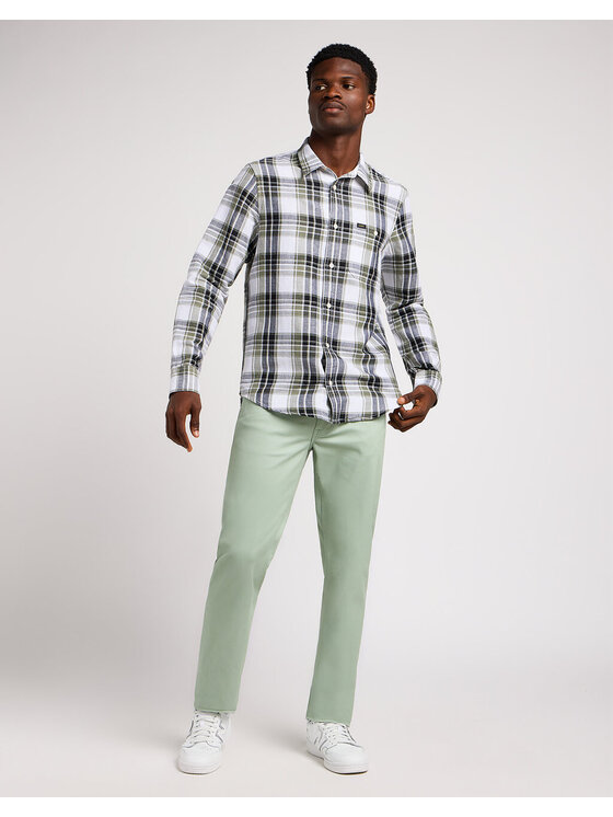 Lee Lee Camicia LEESURE SHIRT Verde Regular Fit