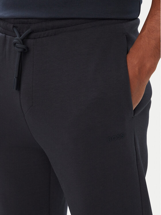 BOSS BOSS Sportinės kelnės Hadiko 50565748 Tamsiai mėlyna Regular Fit