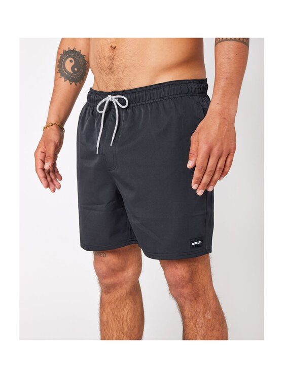 Rip Curl Rip Curl Szorty kąpielowe Daily Volley Czarny Regular Fit