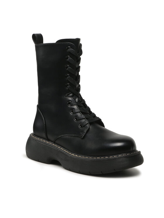 DeeZee DeeZee Bakancs ZAL90087-4 Fekete