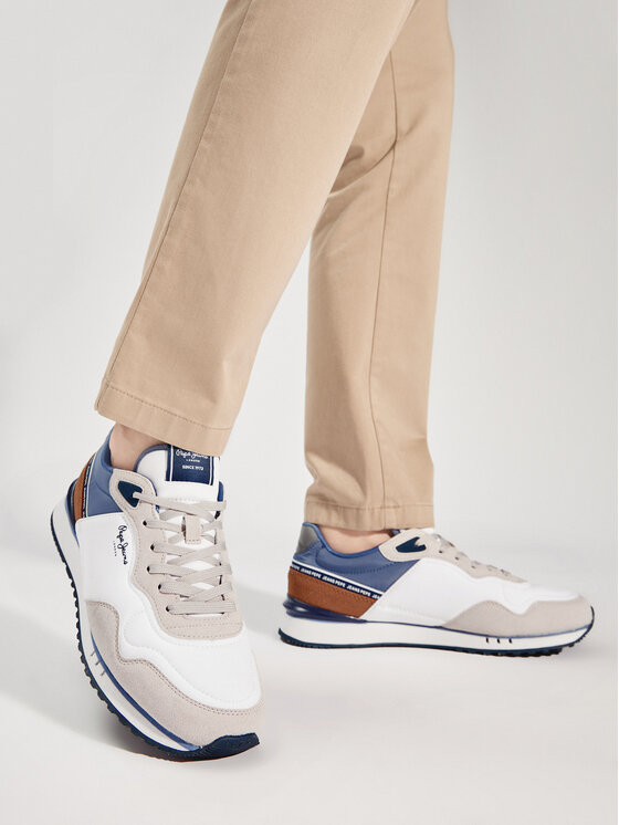 Pepe Jeans Pepe Jeans Снікерcи London Seal M PMS40001 Білий