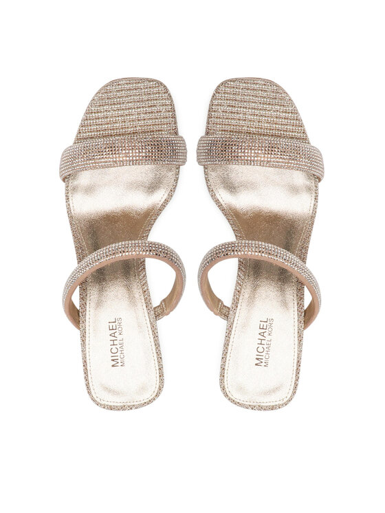 MICHAEL Michael Kors Pantoletten Clara Sandal 40R2CLHA2S Goldfarben |  Modivo.de