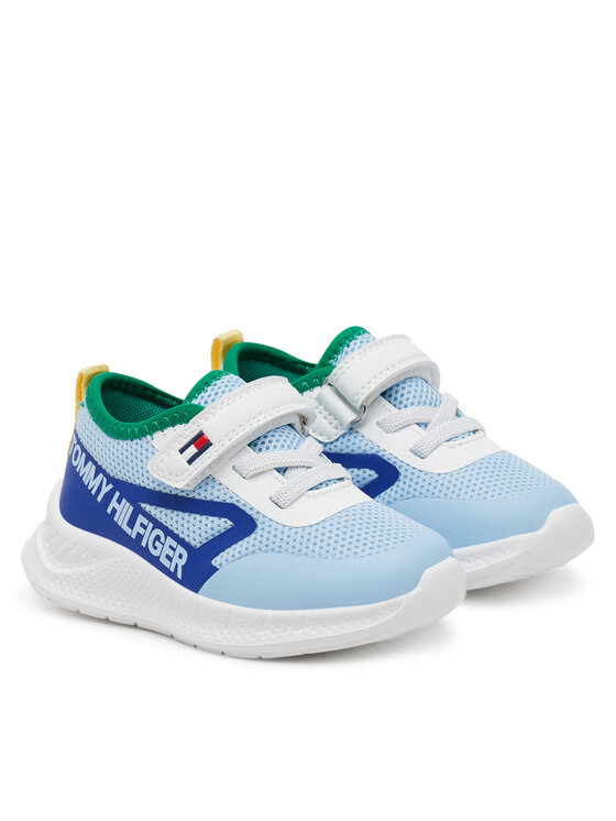 Tommy Hilfiger Tommy Hilfiger Tenisice Low Cut Lace-Up/Velcro Sneaker T1B9-33868-1756 M Plava