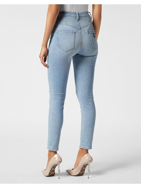 PHILIPP PLEIN PHILIPP PLEIN Jeansy 9231 Niebieski jasny Slim Fit