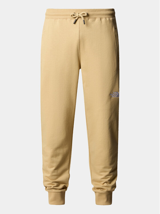 The North Face The North Face Παντελόνι φόρμας Nse Light NF0A4T1F Μπεζ Regular Fit