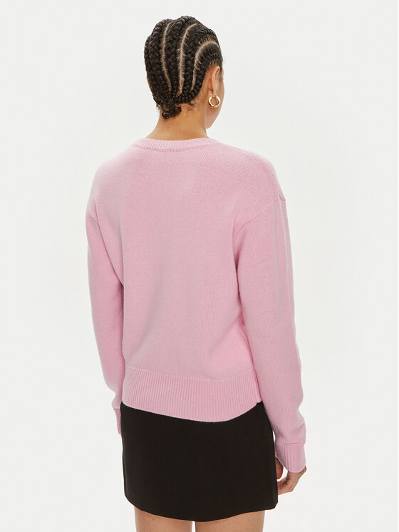 PINKO Pinko Džemper Calancola 102875 A1LM Ružičasta Regular Fit