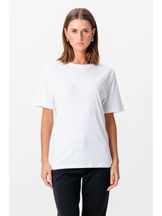 TeeShoppen TeeShoppen T-Shirt 'Oversized Collection' Biały Oversize