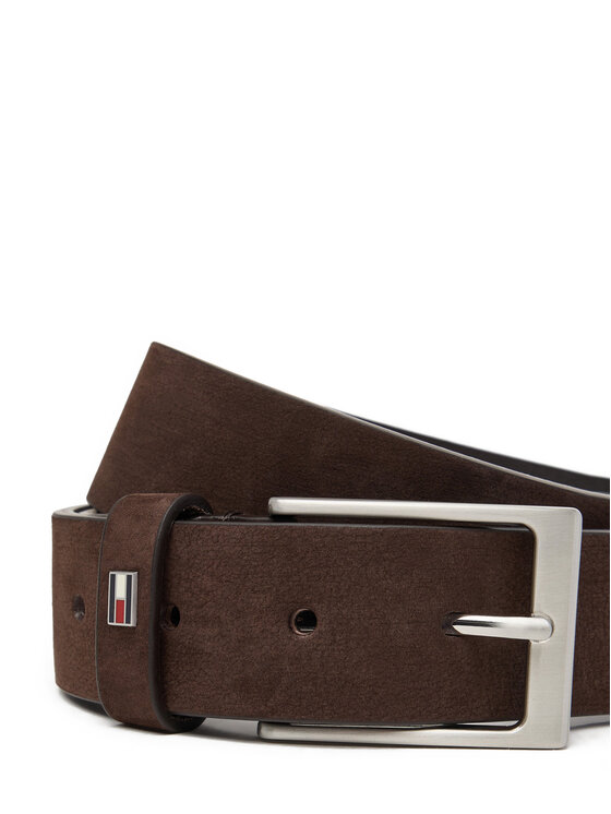 Tommy Hilfiger Tommy Hilfiger Meeste püksirihm Layton 3.5 Nubuck AM0AM13754 Pruun