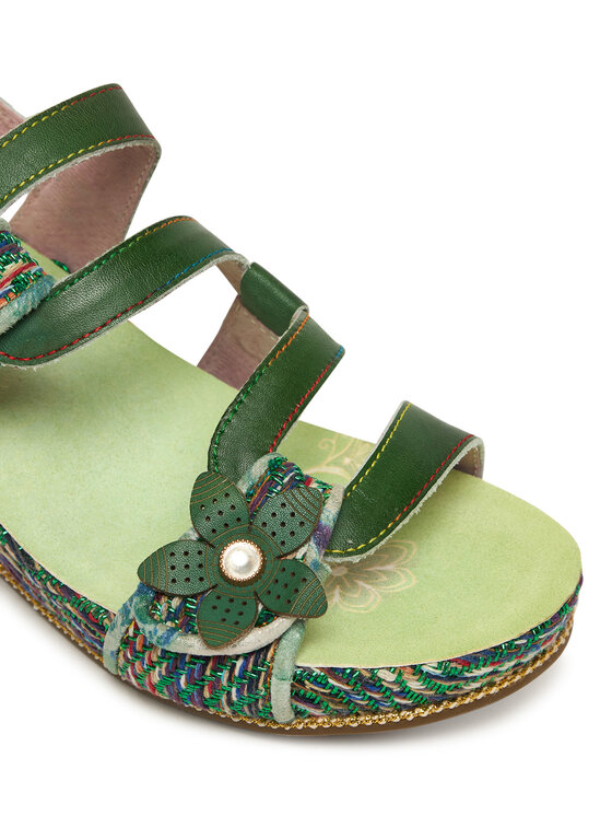 Laura Vita Laura Vita Босоніжки Beclindao 20 Зелений