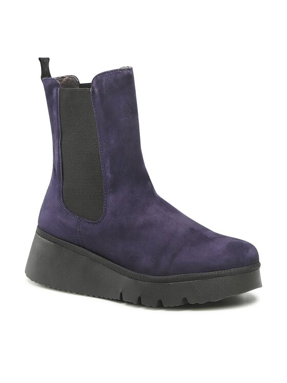 Fly london cheap purple ankle boots