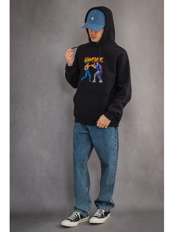 Kamuflage Kamuflage Bluza Kamuflage Endgame Czarny Comfortable Fit