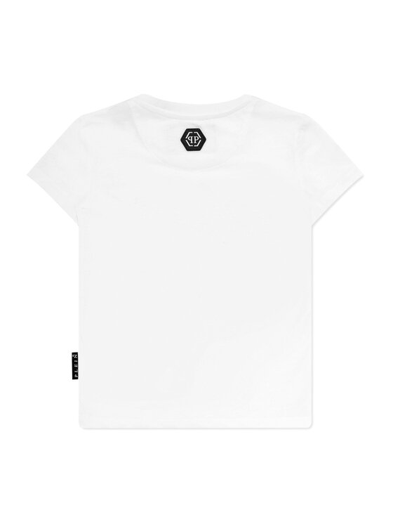 PHILIPP PLEIN PHILIPP PLEIN T-Shirt 20105 Biały Regular Fit