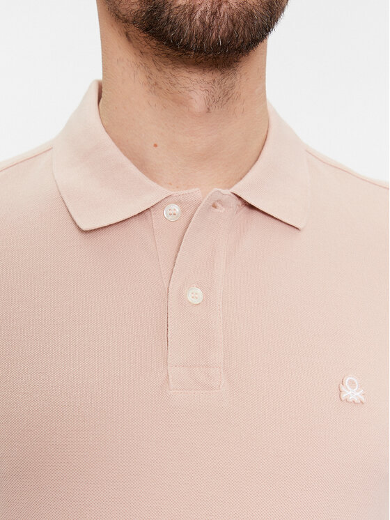 United Colors Of Benetton United Colors Of Benetton Polo majica 3089J3179 Bež Regular Fit