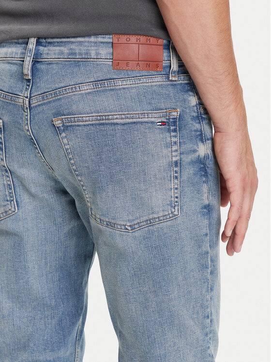 Tommy Jeans Tommy Jeans Blugi Scanton DM0DM21005 Albastru Slim Fit