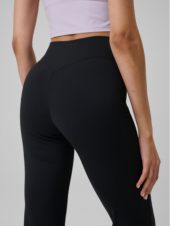 4F 4F Legginsy SOLAR PUNK Czarny Slim Fit