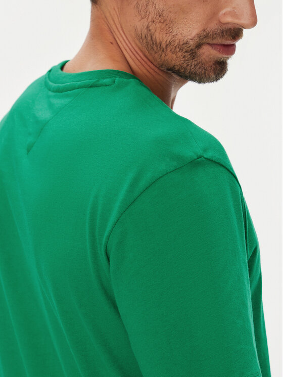 Tommy Hilfiger Tommy Hilfiger Tricou Ess Seasonal MW0MW39995 Verde Regular Fit