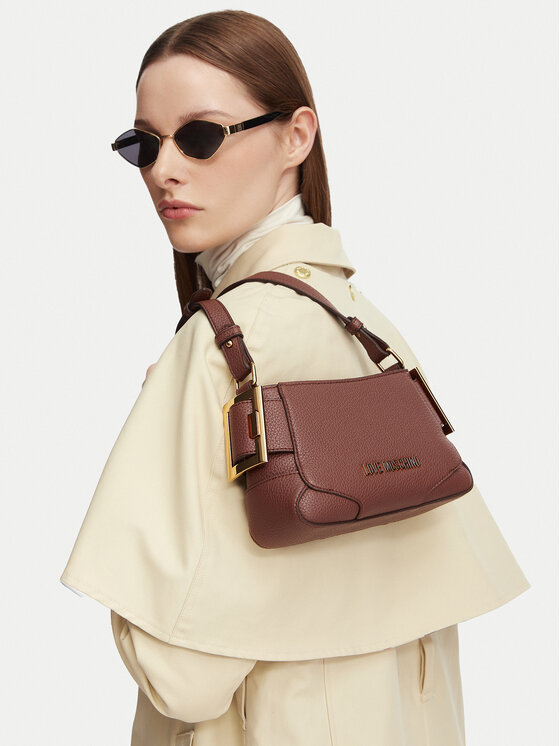 LOVE MOSCHINO Ročna torba JC4096PP1PLT1200 Rjava