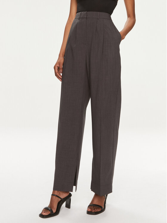 Herskind Herskind Pantaloni di tessuto Rupert 5119519 Grigio Relaxed Fit