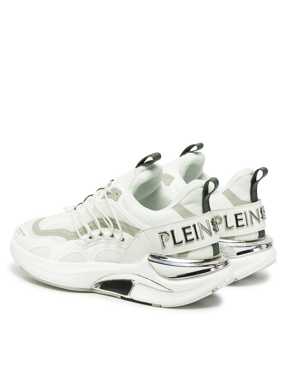 Plein Sport Plein Sport Sneakersy SAES USC0736 STE003 Bílá