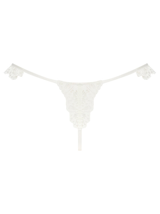 Hunkemöller Hunkemöller Kalhotky string 302385 Écru