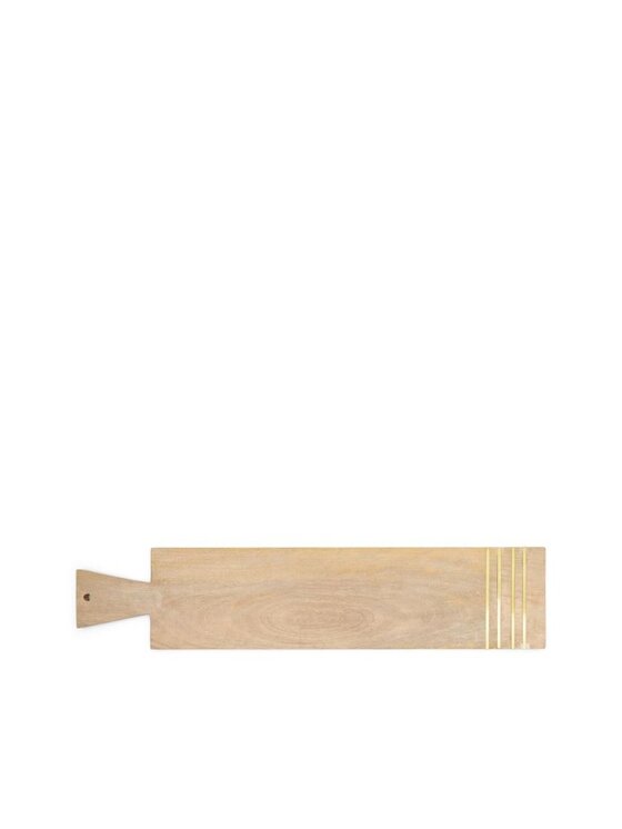 Riviera Maison Riviera Maison Deska do krojenia RM Golden Stripes XL Beżowy