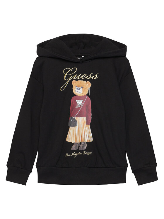Guess Bluza J5BQ26 KAD74 Czarny Oversize