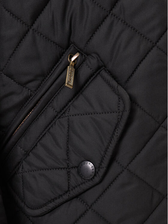 Barbour Barbour Kurtka przejściowa Powell MQU0281BK11 Czarny Slim Fit