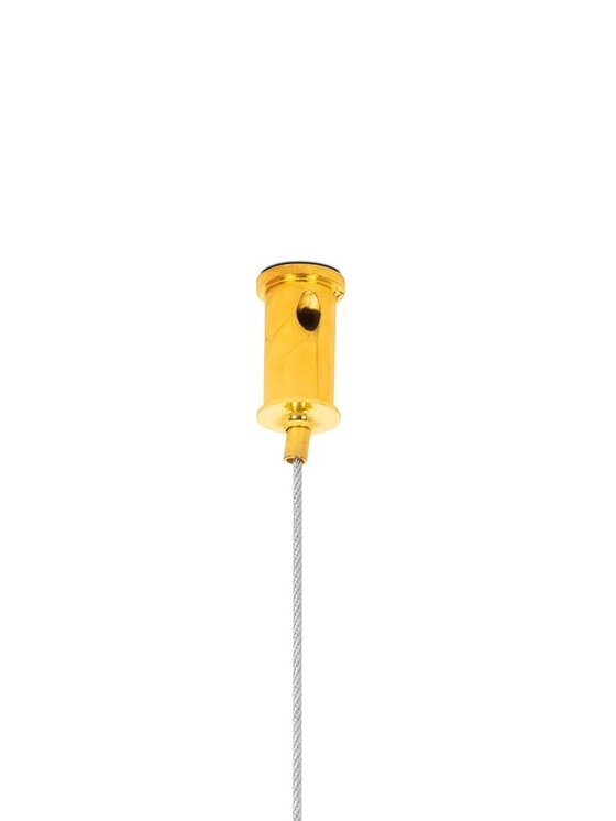 MIAhome MIAhome Lampa wisząca JAZZ 6 złota 155 cm Złoty