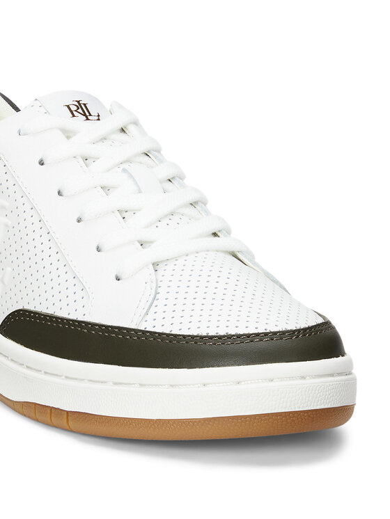 LAUREN RALPH LAUREN LAUREN RALPH LAUREN Sneakersy Hailey Low-Top Lace-Up 802951391004 Biały