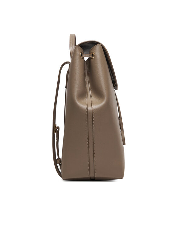 Calvin Klein Calvin Klein Ruksak Foil Logo Large Flap Backpack LV04F3505G Hnedá