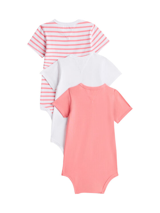 Tommy Hilfiger Tommy Hilfiger Set di body per bambini KN0KN02373 Rosa