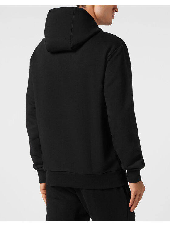 Plein Sport Plein Sport Bluza 13105 Czarny Regular Fit