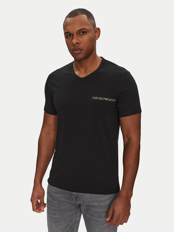 Emporio Armani Underwear Emporio Armani Underwear 2er-Set T-Shirts EM000392 AF10779 MC005 Schwarz Regular Fit