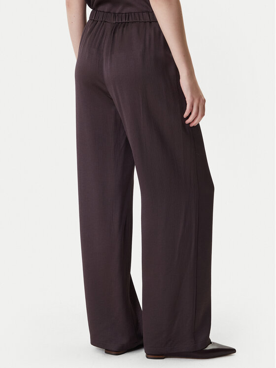 Marella Marella Pantaloni di tessuto Emme by Marella Robinia2 2615131281 Marrone Straight Fit
