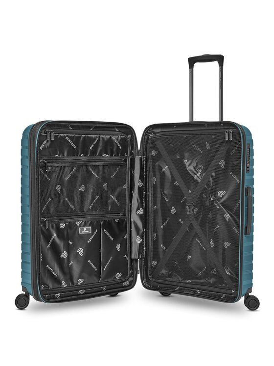 Pactastic Pactastic Komplet walizek 292588 Błękitny