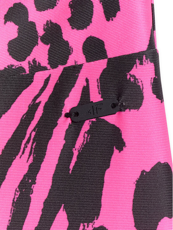 4F 4F Legginsy FOB SUMMER Kolorowy Slim Fit