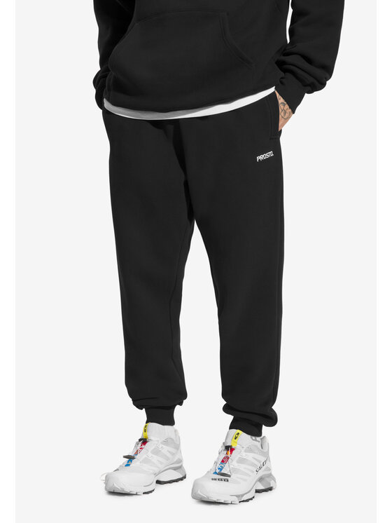 PROSTO. PROSTO. Spodnie dresowe Darn Czarny Regular Fit
