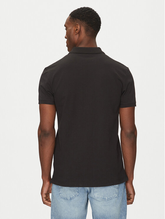 Calvin Klein Jeans Calvin Klein Jeans Поло Monologo J30J325664 Чорний Regular Fit