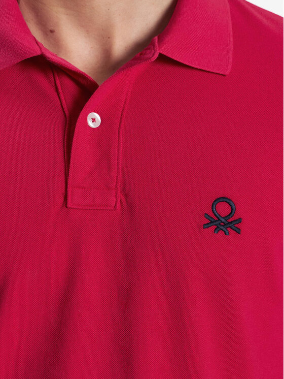Polo 3089J3178 Rosa Slim Fit