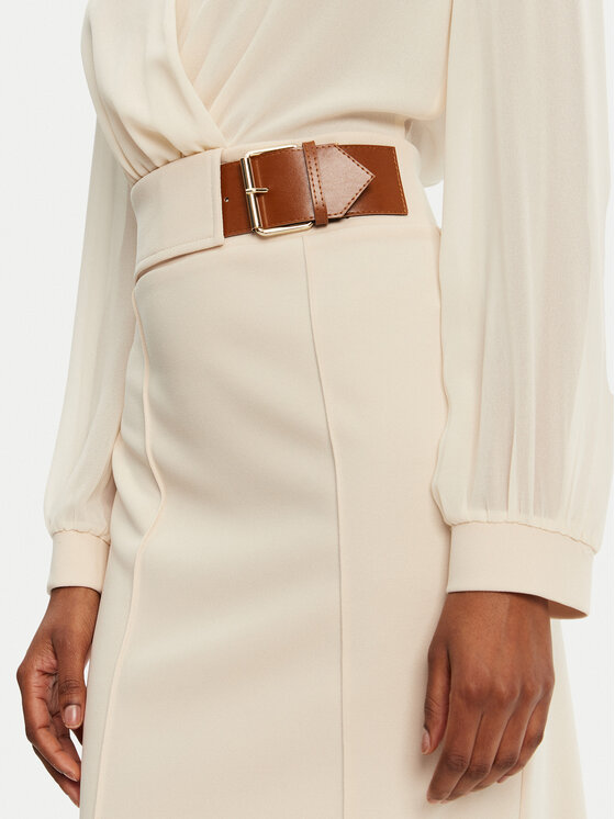 Rinascimento Rinascimento Rochie cocktail CFC0122954003 Écru Regular Fit