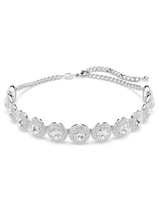 Swarovski Swarovski Naszyjnik Choker Una Angelic 5733194 Srebrny