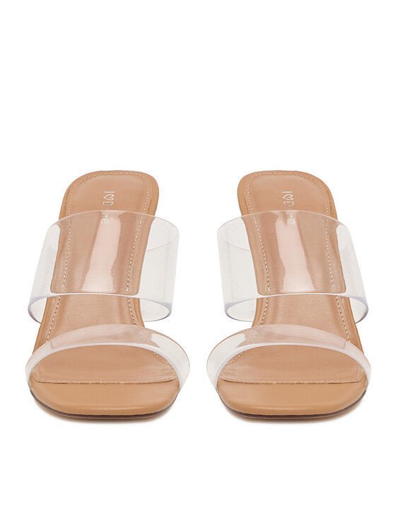 DeeZee DeeZee Pantoletten CEO-LS5216-01 Transparent