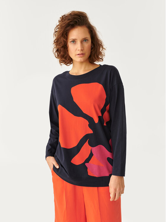 Tatuum Tatuum Blusa Guera T2330.053 Blu scuro Regular Fit