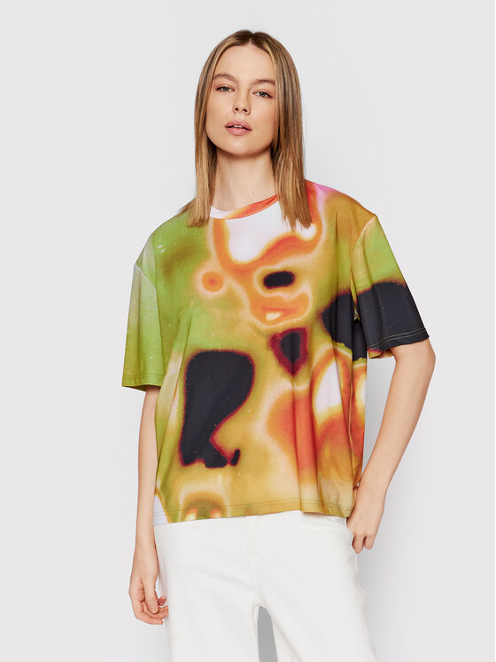 T-shirt Unisex Acid Running Multicolore Regular