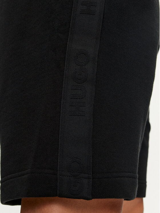 HUGO Hugo Spordišortsid Tonal Logo 50520492 Must Regular Fit