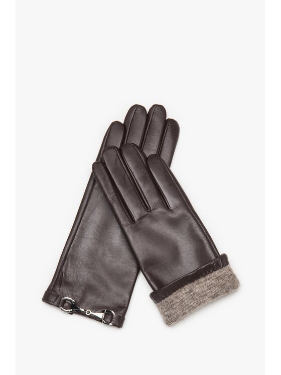 Estro Estro Γάντια Γυναικεία ER00118419 Καφέ