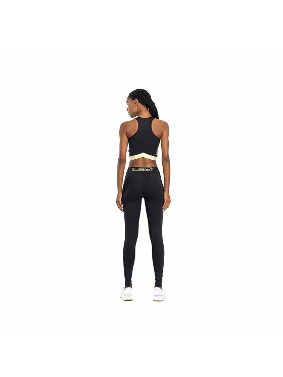 LaBellaMafia LaBellaMafia Legginsy LABELLAMAFIA LEGGING DISTURBIA BLACK Czarny Regular Fit